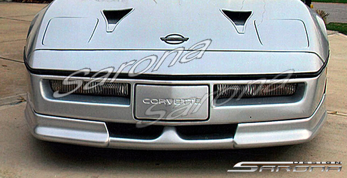 Custom Chevy Corvette  Coupe & Convertible Front Lip/Splitter (1991 - 1996) - $390.00 (Part #CH-009-FA)